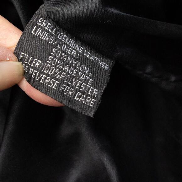 Women's Unbranded XL Black Leather Coat Biker Jacket Riding Motorcycle - Picture 3 of 12